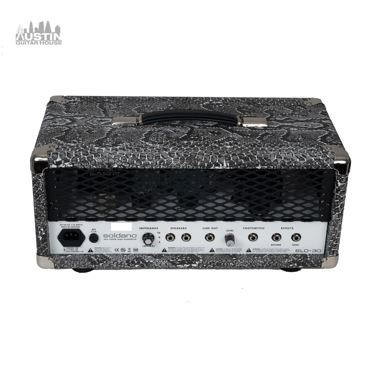 Soldano SLO-30 Custom Snake Skin Amp Head