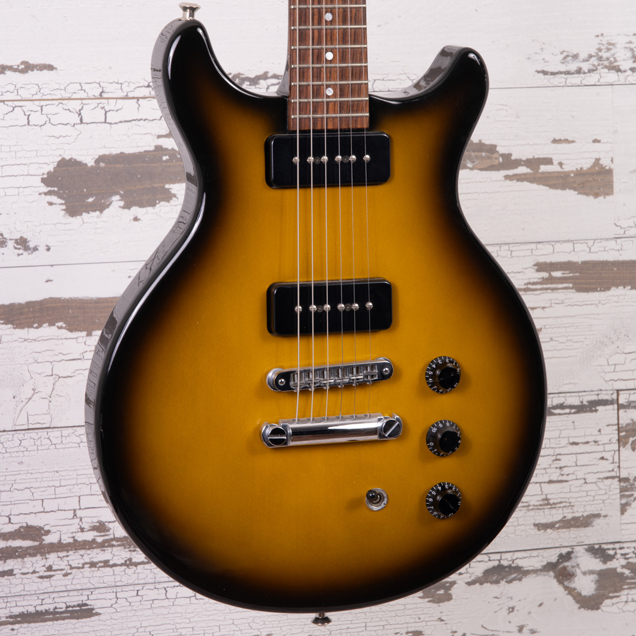 HAMER エレキギター USA製 ゴールド 1994 Hamer USA Special P90 -- TV Yellow, Blonde, Doublecut