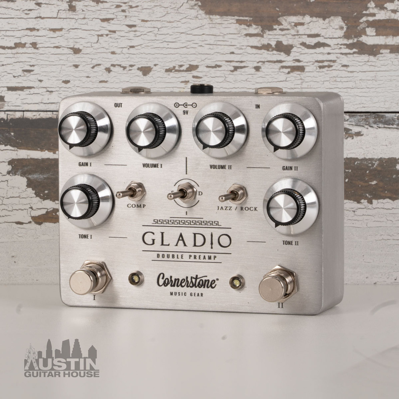 ギター Cornerstone GLADIO Gladio SC Preamp/Overdrive Pedal | Robben Ford & SRV Dumble