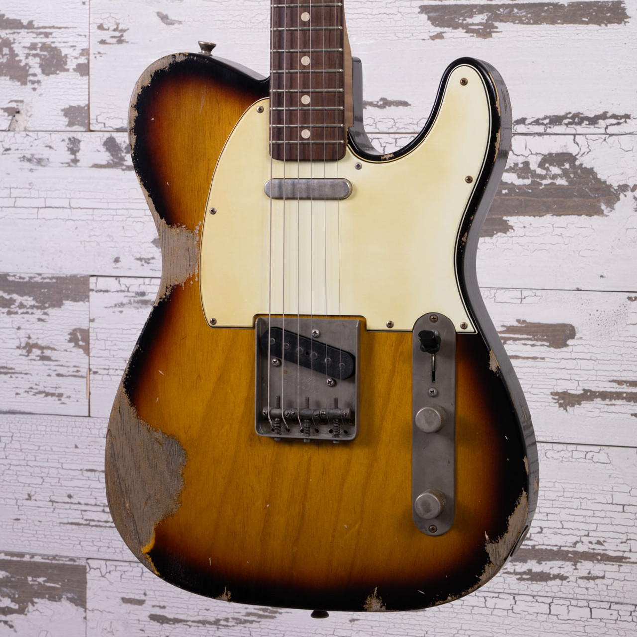 Xotic XTC-1 - 3-Tone Sunburst, Super Heavy Aging