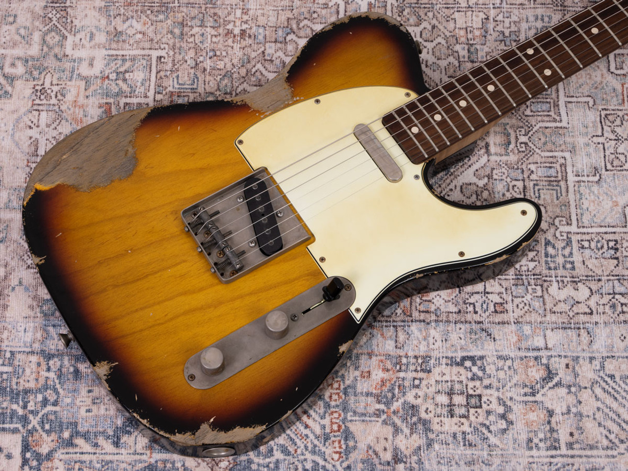 Xotic XTC-1 - 3-Tone Sunburst, Super Heavy Aging