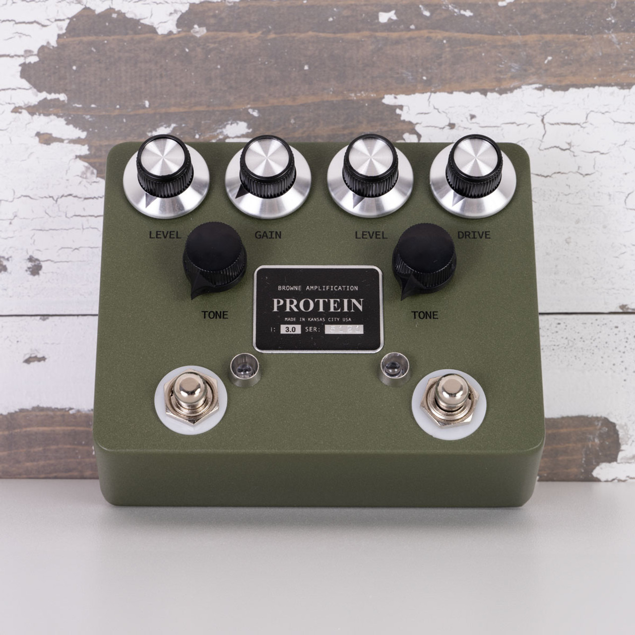 Browne Amplification Protein Dual Overdrive Green