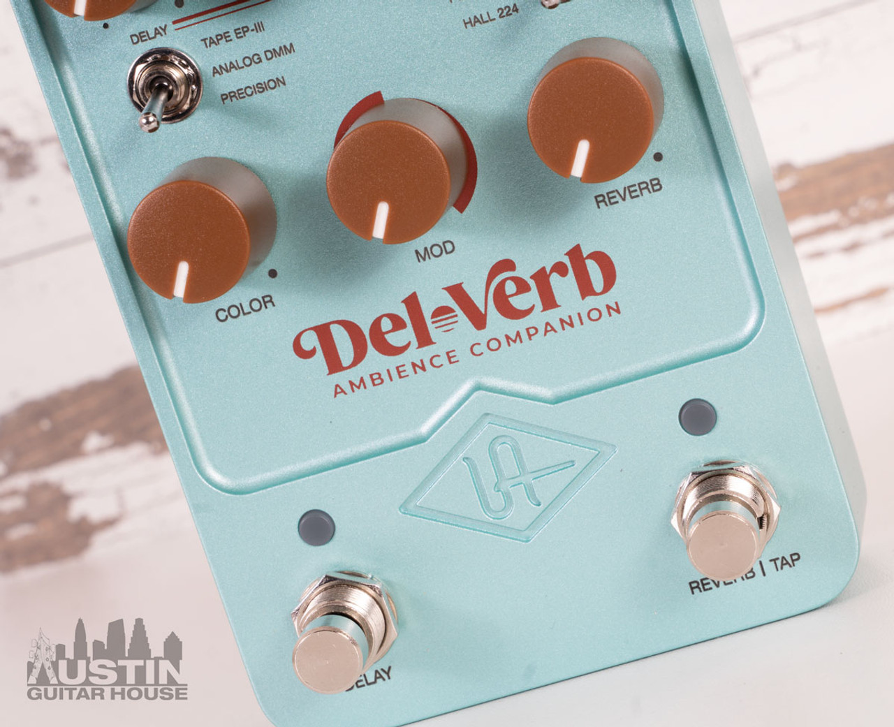 ギター UAFX Del-Verb Ambience Companion Del-Verb Ambience Companion – Universal Audio