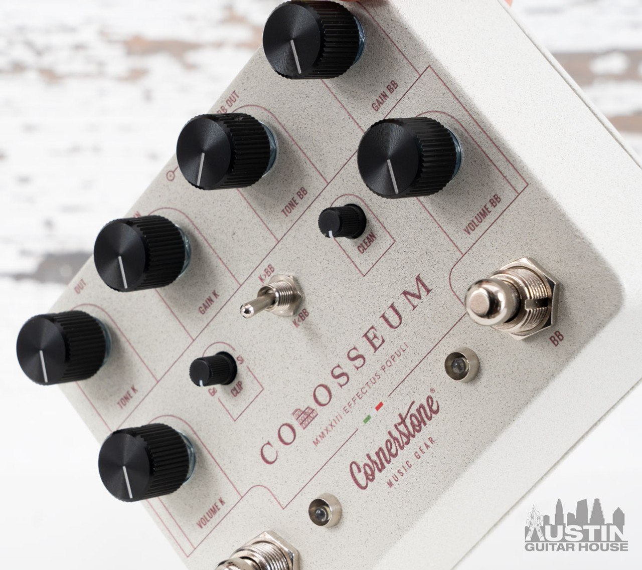 Cornerstone Colosseum ギターエフェクター Colosseum Cornerstone - The First Community overdrive pedal