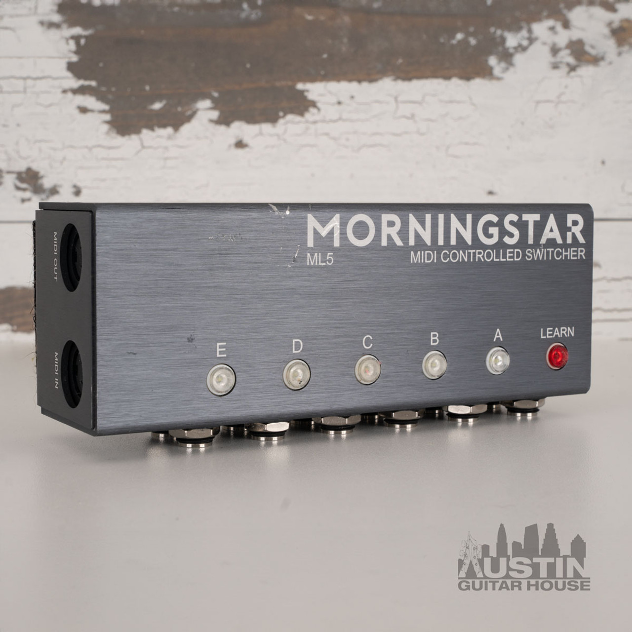 Morning Star ML5 MIDI Controlled True Bypass Loop Switcher (Used) -1