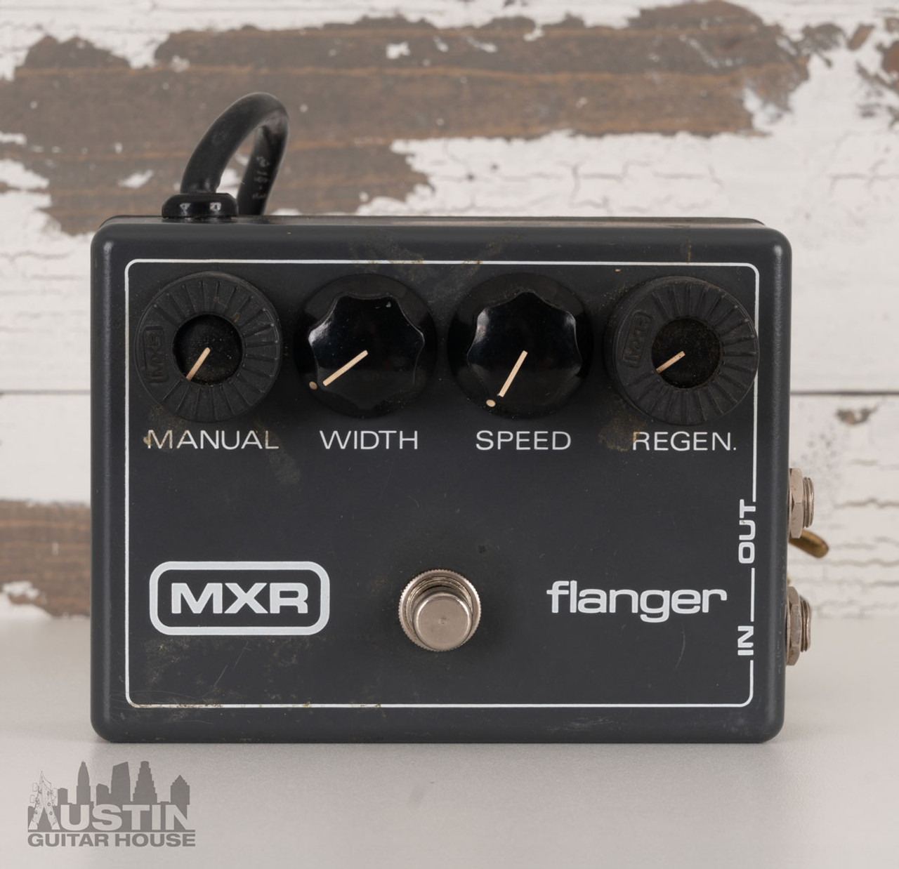 【人気順】[良品] MXR M117R / M-117R FLANGER フランジングがかかる周波数帯域を変えられるMANUALノブが便利 [QI723] フランジャー