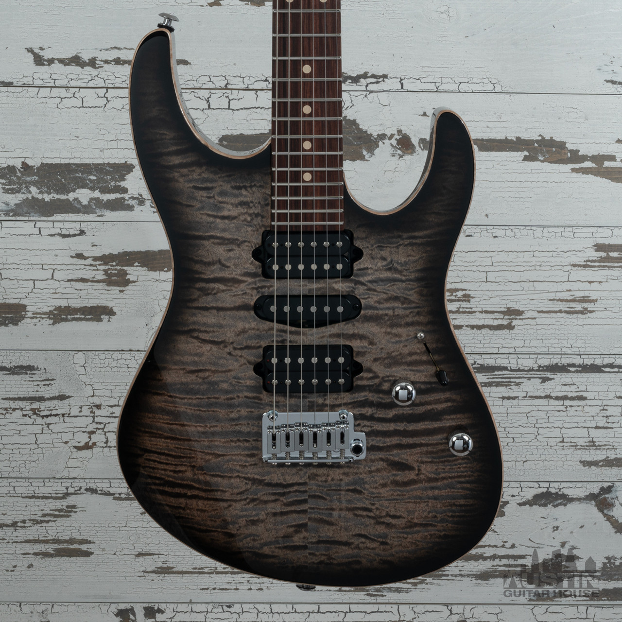 AGH | Suhr Modern Plus Trans Charcoal Burst, Pau Ferro