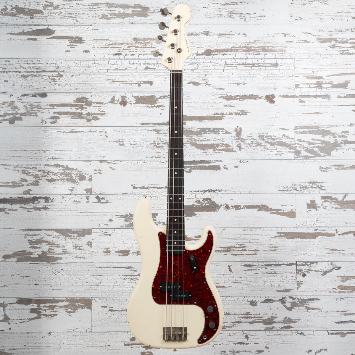 AGH | Nash PB-63 Bass - Olympic White w/ Matching Headstock