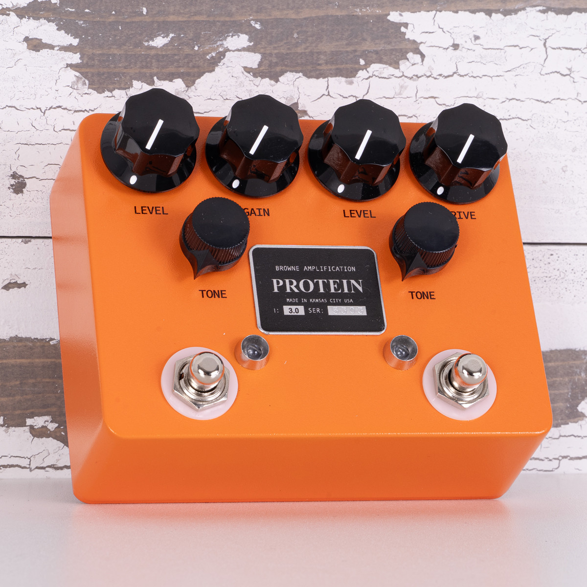 ギター BROWNE AMPLIFICATION PROTEIN OVERDRIVE Protein Dual Overdrive V3 — Browne Amplification