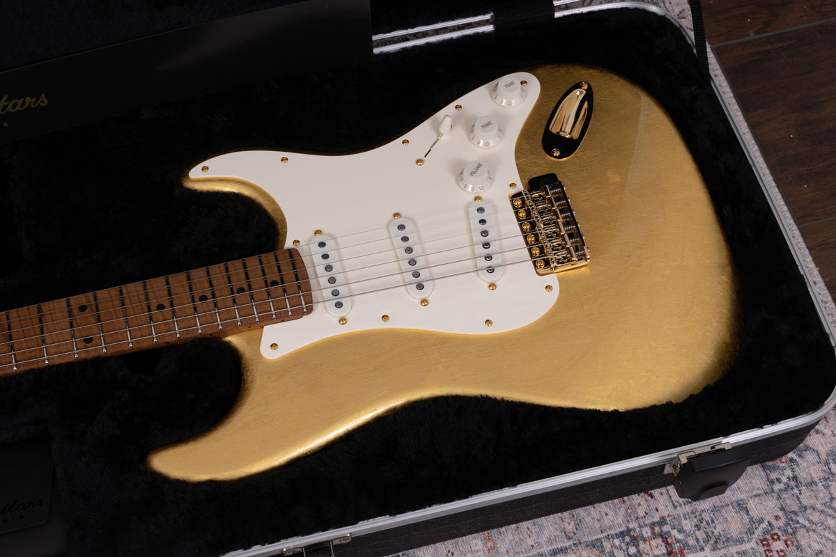 AGH | Xotic XSC-1 Gold Leaf, Master Grade Roasted Flame Maple