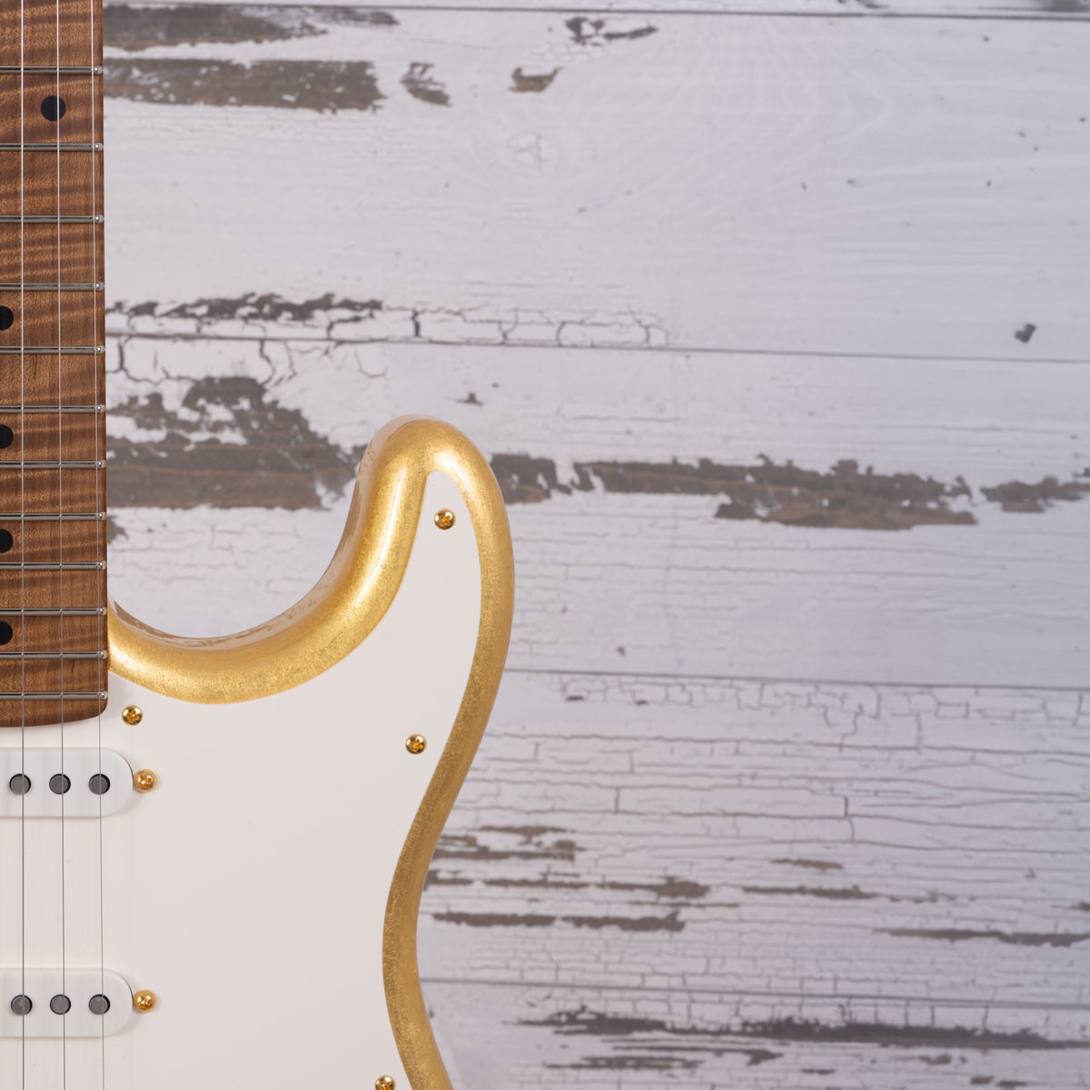 AGH | Xotic XSC-1 Gold Leaf, Master Grade Roasted Flame Maple