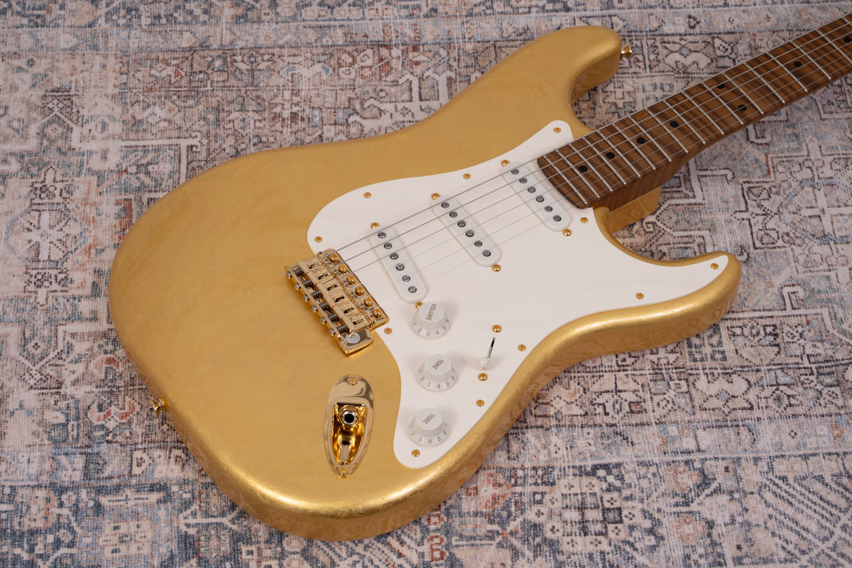 AGH | Xotic XSC-1 Gold Leaf, Master Grade Roasted Flame Maple