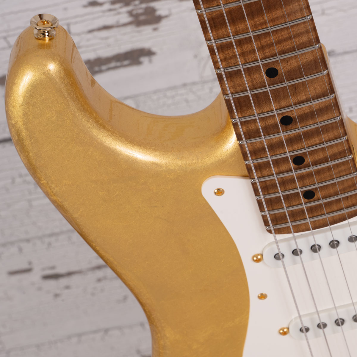 AGH | Xotic XSC-1 Gold Leaf, Master Grade Roasted Flame Maple