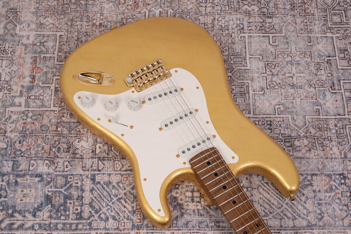 AGH | Xotic XSC-1 Gold Leaf, Master Grade Roasted Flame Maple