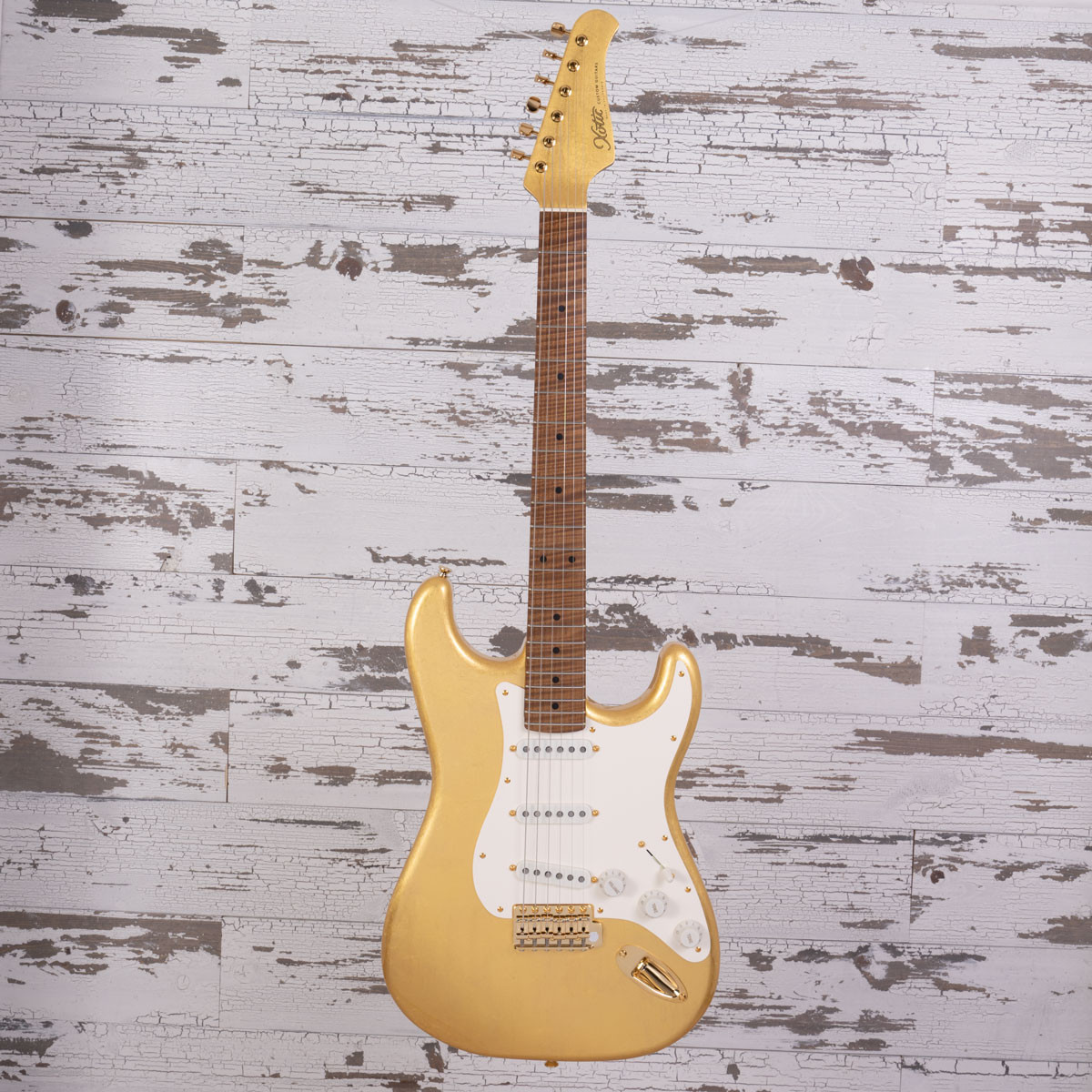 AGH | Xotic XSC-1 Gold Leaf, Master Grade Roasted Flame Maple