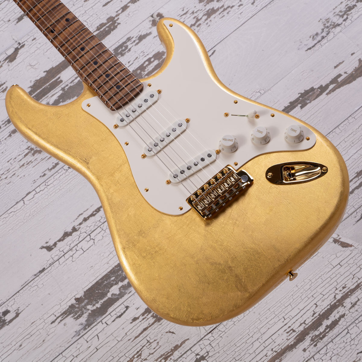 AGH | Xotic XSC-1 Gold Leaf, Master Grade Roasted Flame Maple