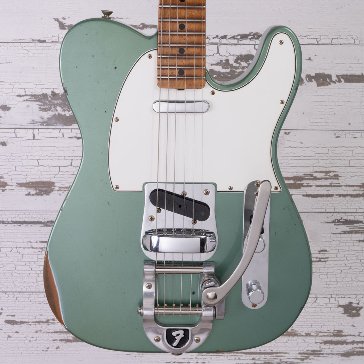 Fender Custom Shop Ltd Edition '69 Roasted Telecaster - Sherwood Green,  Bigsby (Used)