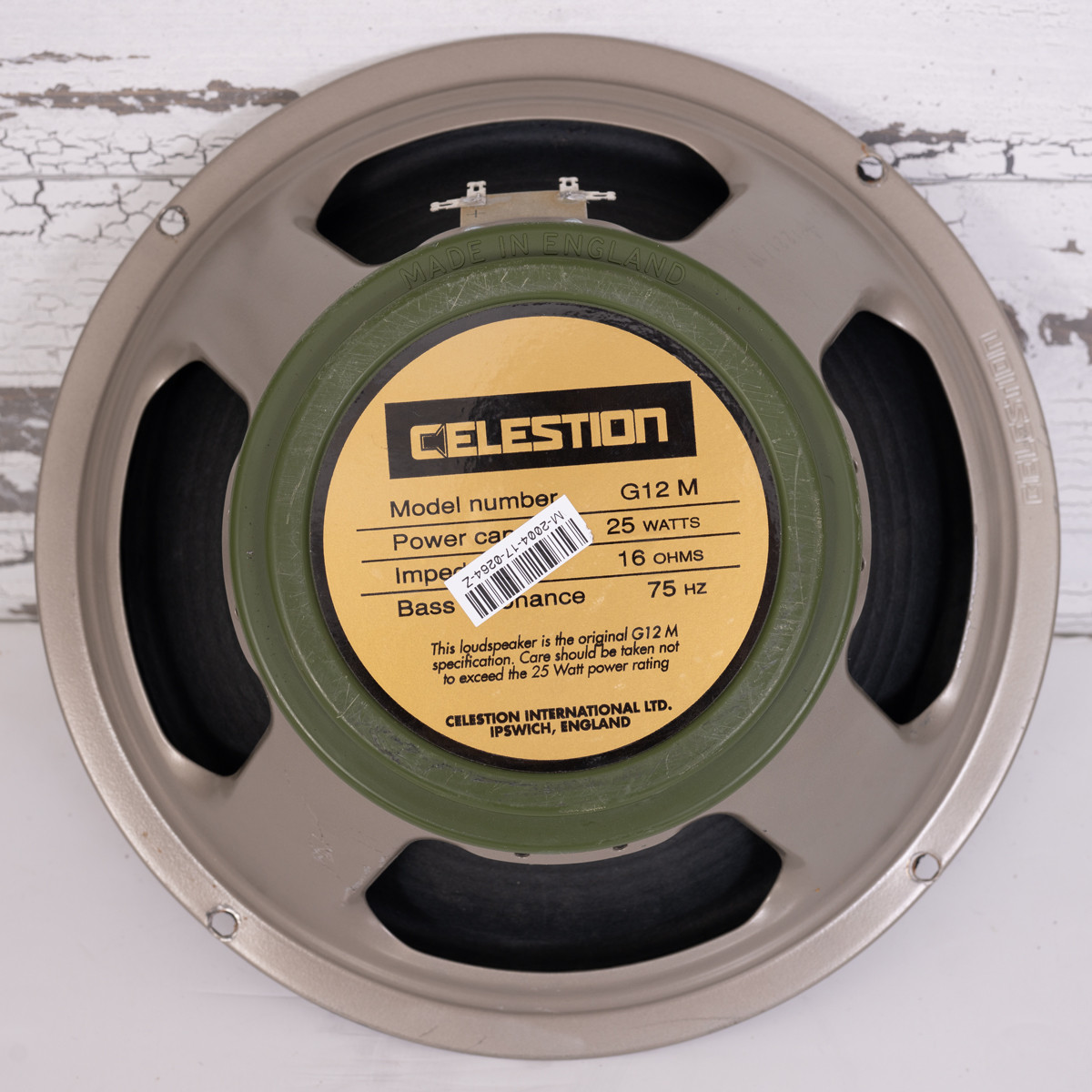 AGH | Celestion G12 M Greenback 25 watt 12
