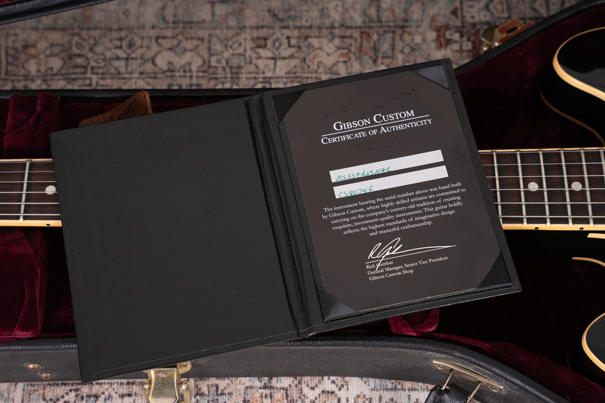 AGH | Gibson Custom Shop ES-339 - Vintage Sunburst (Used)