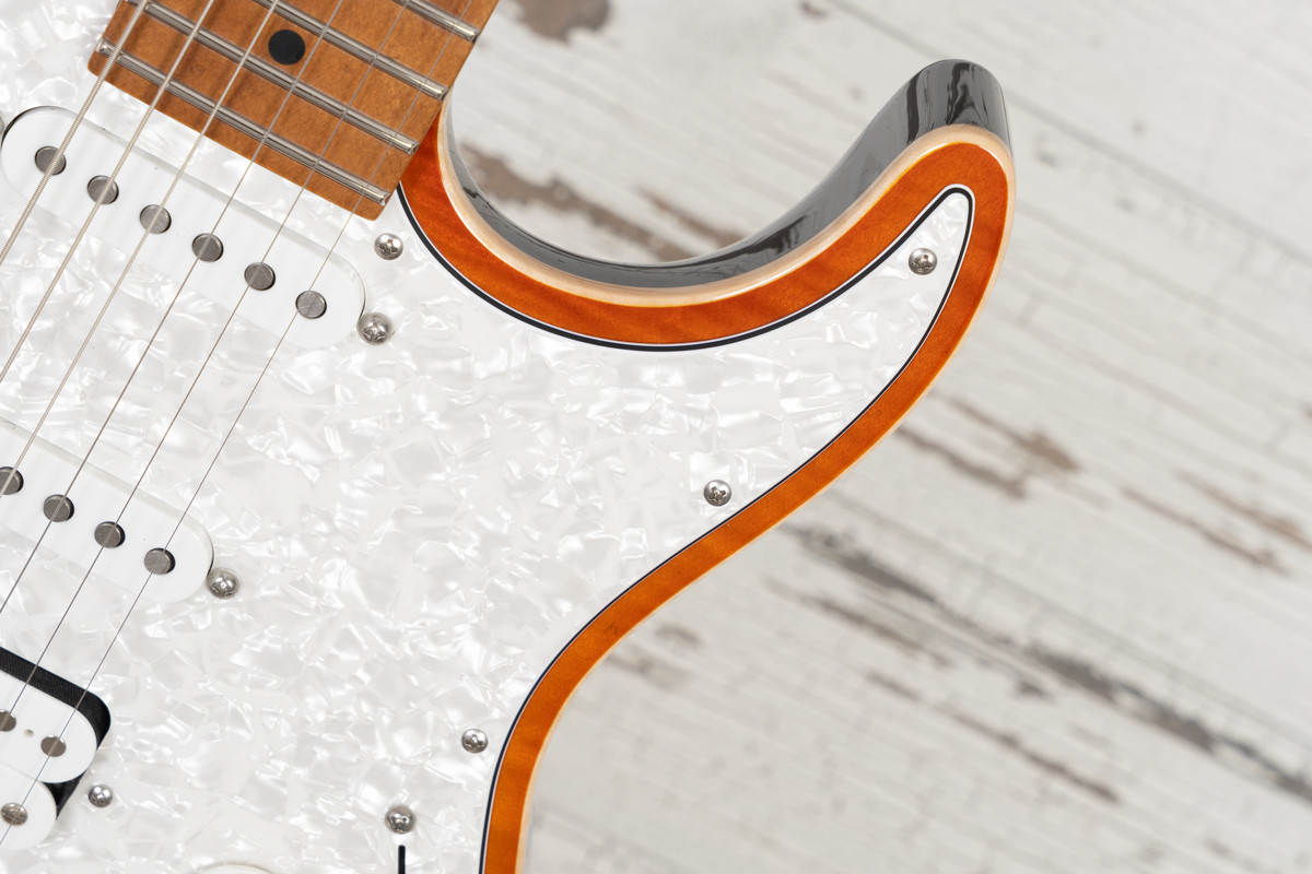 AGH | Suhr Standard Plus - Honey Amber Burst, Roasted Maple Neck