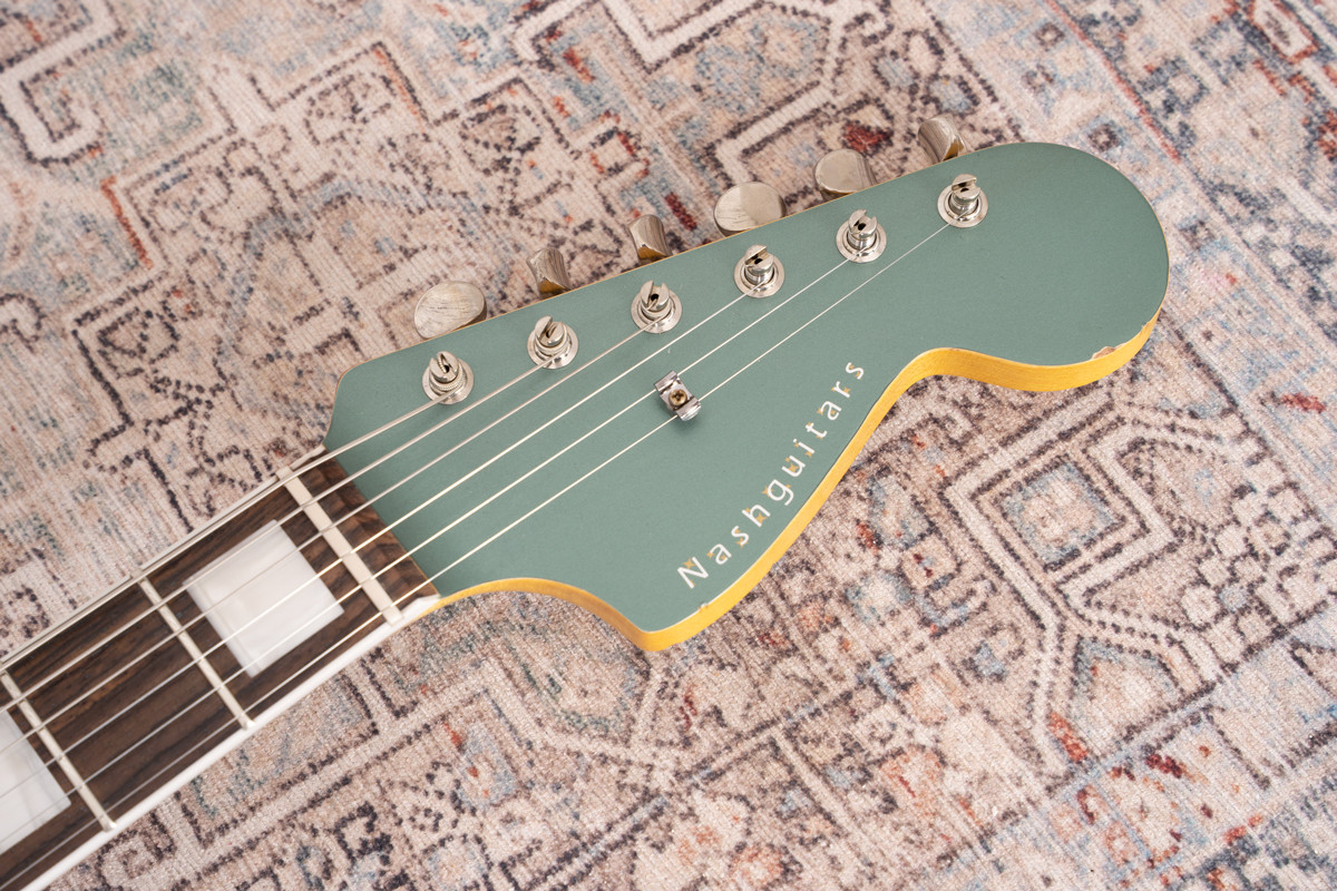 AGH | Nash Guitars JG-63 Teal Green Metallic, Light Aging