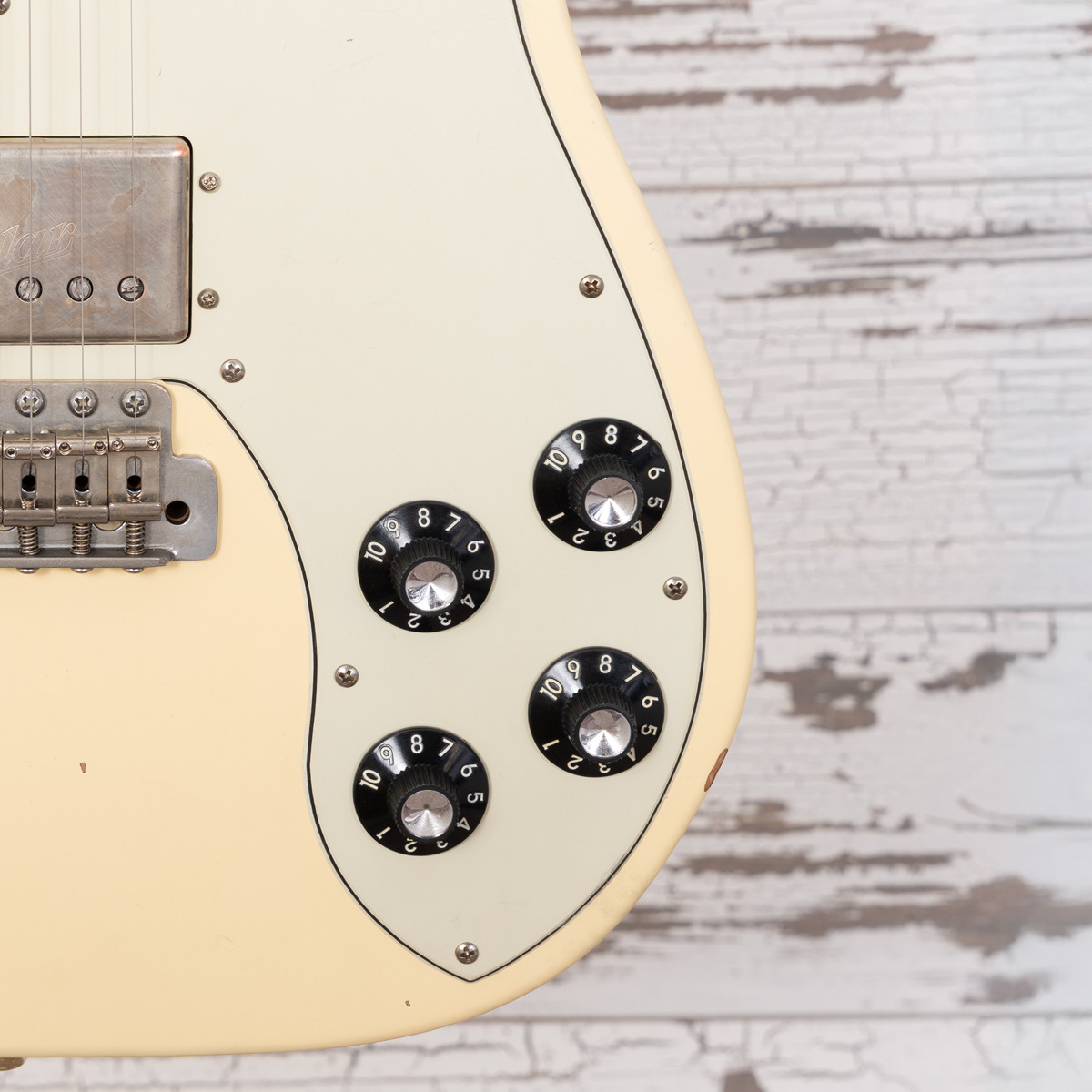 AGH | Nash T-72 DLX Vintage White, Light Aging, Matching Headstock
