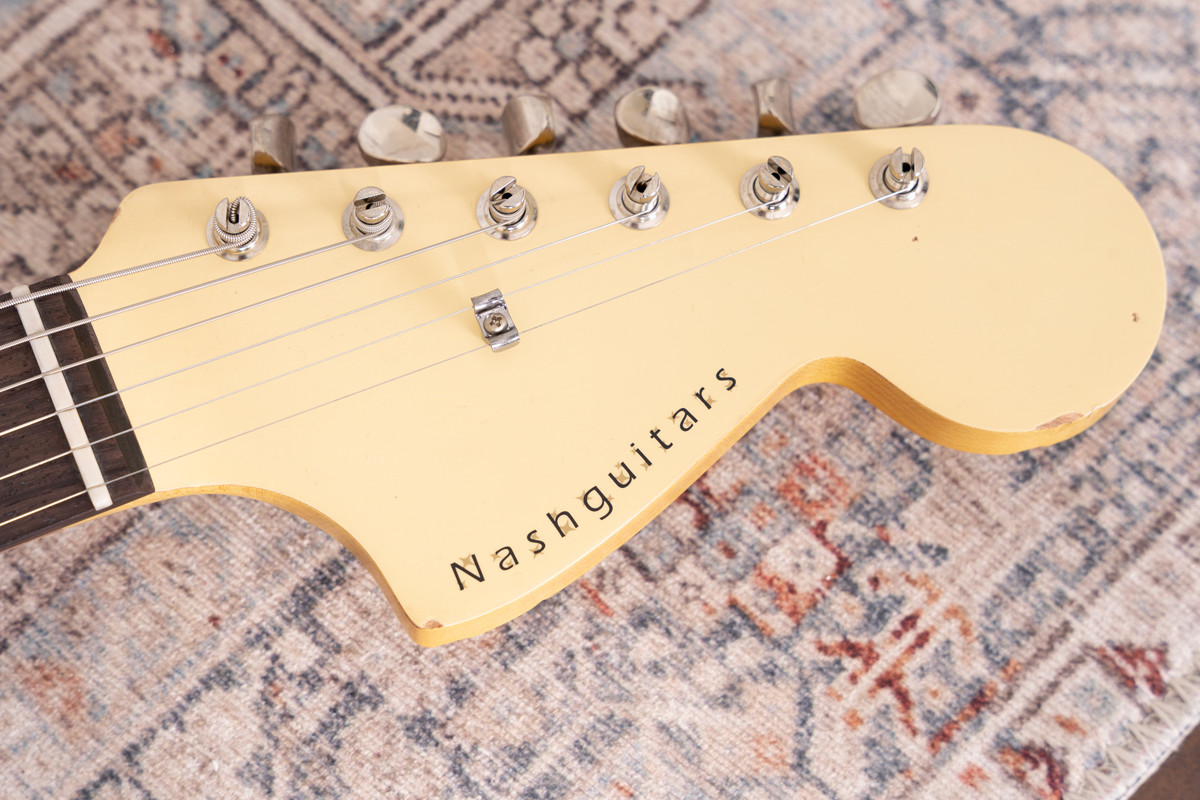 AGH | Nash T-72 DLX Vintage White, Light Aging, Matching Headstock