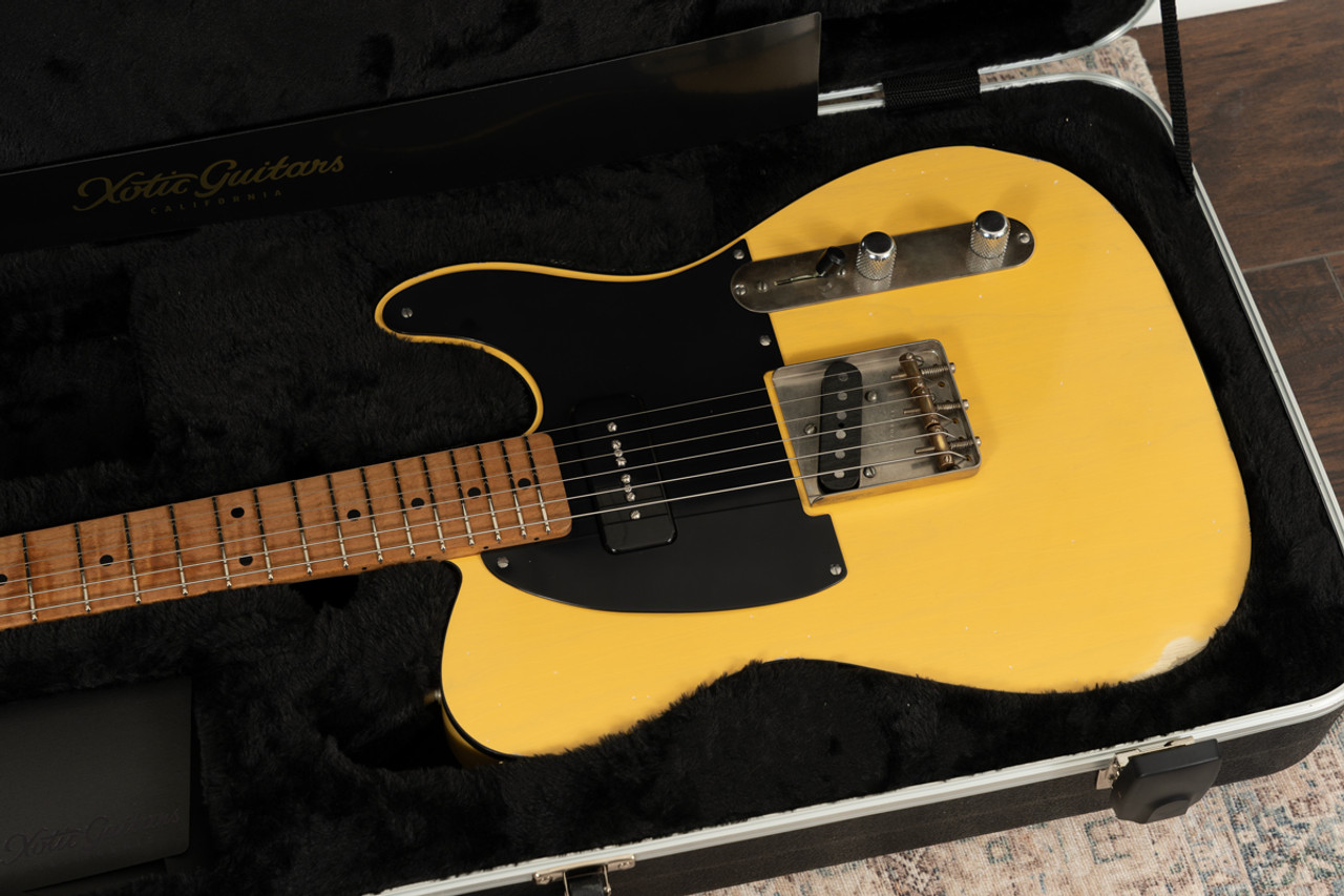AGH | Xotic XTC Custom - Butterscotch and Bound w/ Lollar