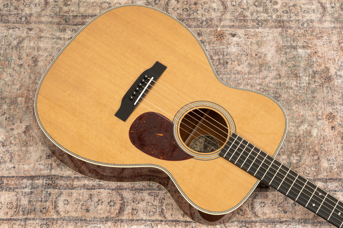 AGH | Collings OM2H Baked Sitka Top, Figured Mahogany Back and Sides