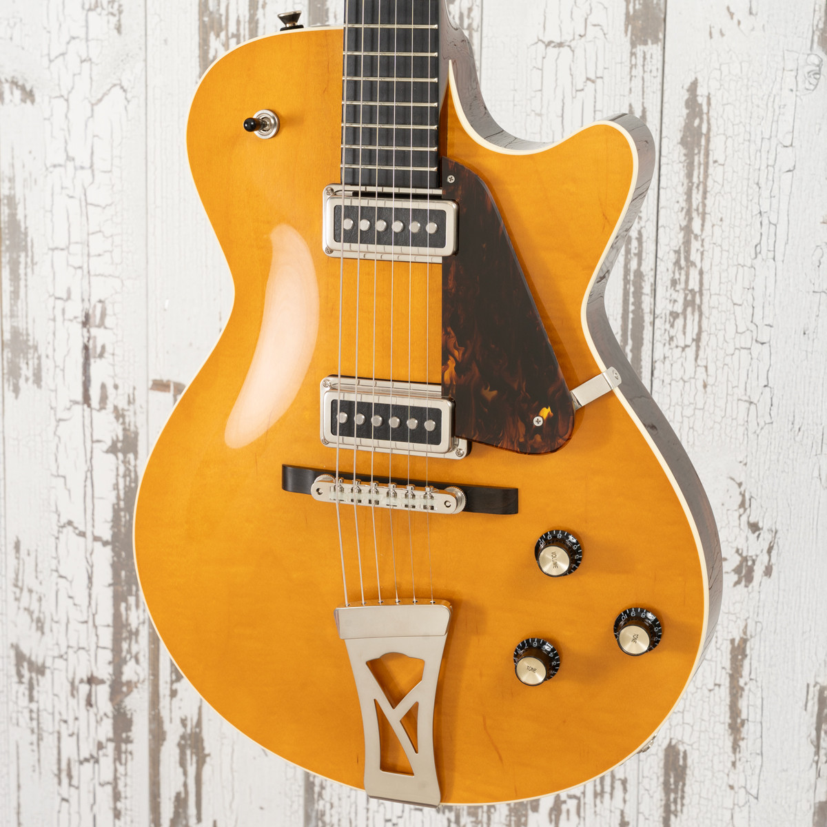 AGH | Collings 470 JL with Fixed Solid Tailpiece - Antique Blonde
