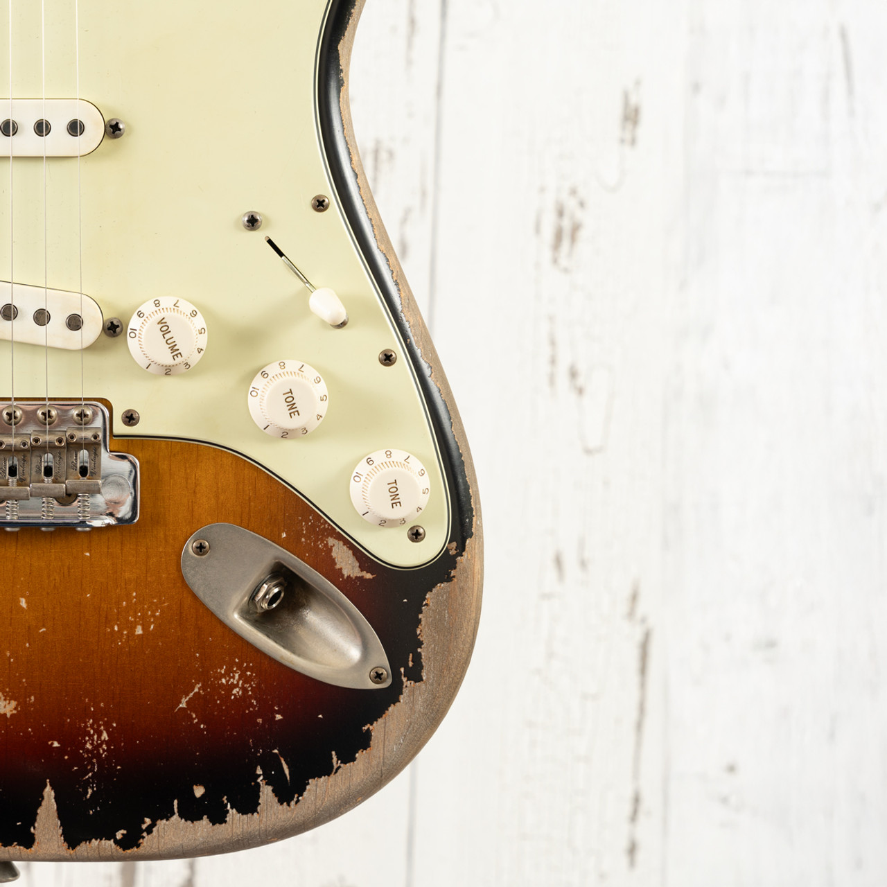 AGH | Xotic XSC-1 - 3 Tone Sunburst, Super Heavy Aging