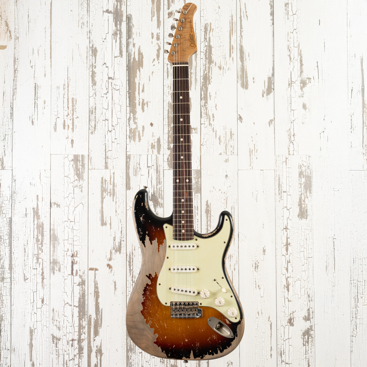 AGH | Xotic XSC-1 - 3 Tone Sunburst, Super Heavy Aging