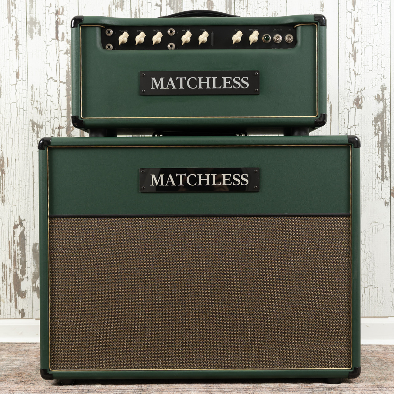 Chapado en Laton ヘアライン コンビ　Hc2 AGH | Matchless HC-30 Head and 2x12