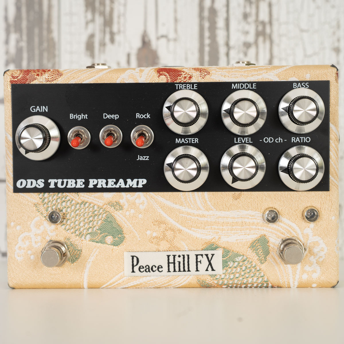 ギター Peace Hill FX ODS Tube Preamp Peace Hill FX ODS Tube Preamp - Kimono Finish