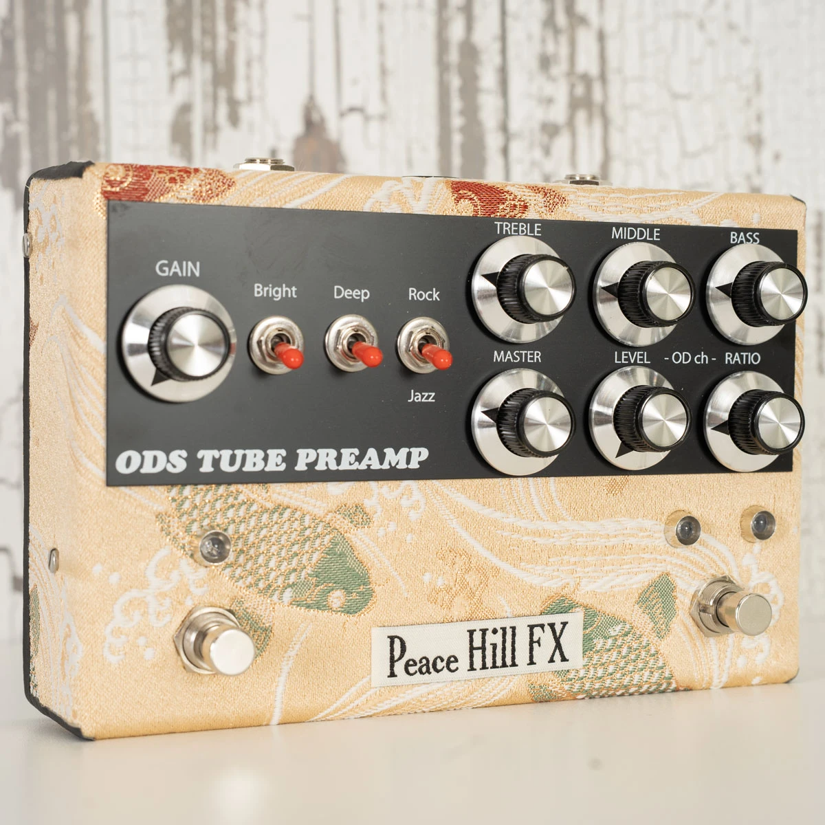 ギター Peace Hill FX ODS TUBE PREAMP Peace Hill FX ODS Tube Preamp - Kimono Finish
