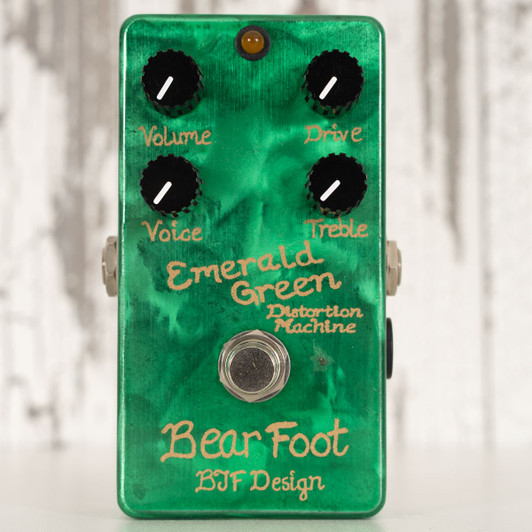 Bearfoot BJF Design Emerald Green Distortion Machine (Used)