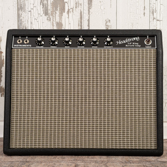 Headstrong Lil King Reverb 1x12 Combo - Black/Silver