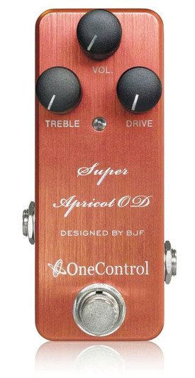 One Control Super Apricot Overdrive BJF Series FX