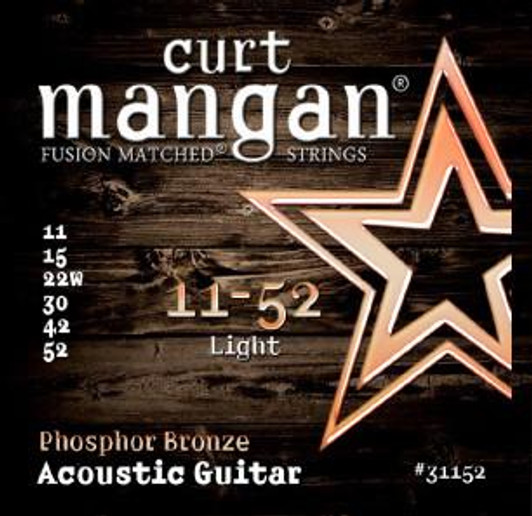 Curt Mangan Phosphor Bronze Acoustic Guitar Strings