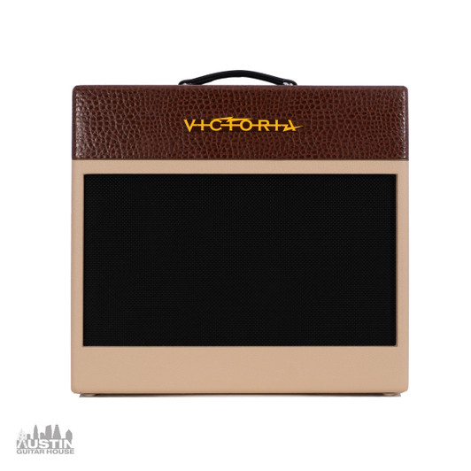 Victoria Amps Vicky Verb 1x12 All-Tube Combo, Fawn Tolex - Incognito Guitars
