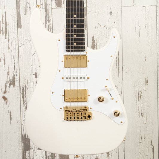 Suhr Custom Standard - HSH Configuration, White, Gold Hardware