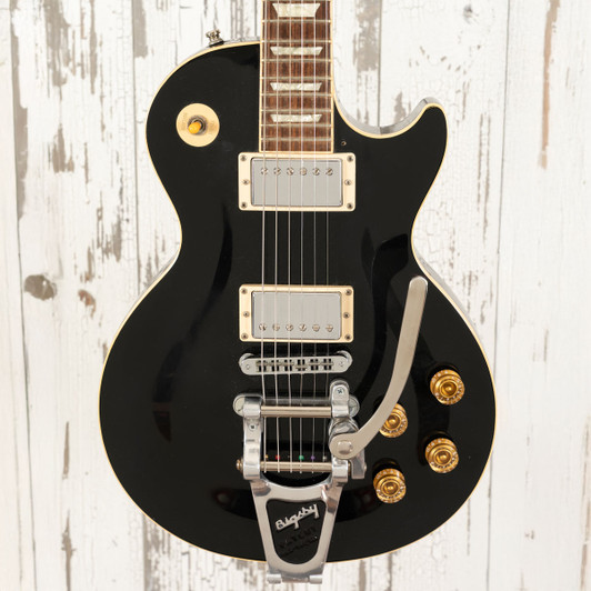1999 Gibson Les Paul Standard - Ebony w/ Bigsby (Used)