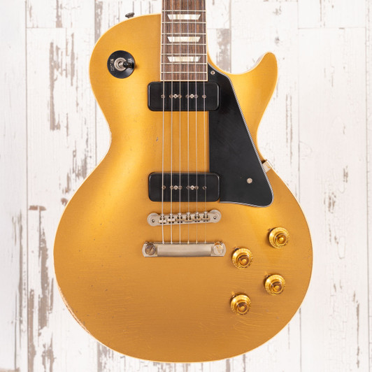 Gibson Murphy Lab Wildwood Spec Historic '56 Reissue Les Paul Gold Top (R6) - Heavy Aged (Used)