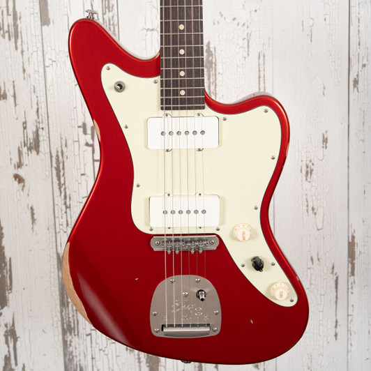 Suhr Classic JM Antique Limited Edition - Candy Apple Red w/ Mastery Vibrato