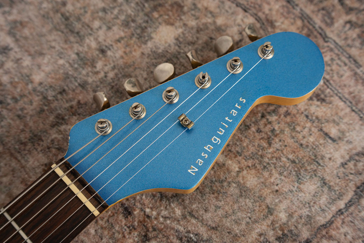 Nash S-63 - Lake Placid Blue - Medium Aging w/ Matching Headstock (Used)