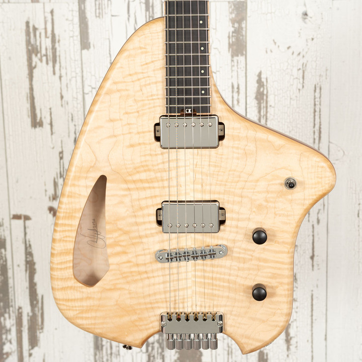 Forshage Orion Semi-Hollow - Flame Maple Top and Back, Lollar Pickups