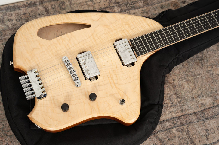 Forshage Orion Semi-Hollow - Flame Maple Top and Back, Lollar Pickups
