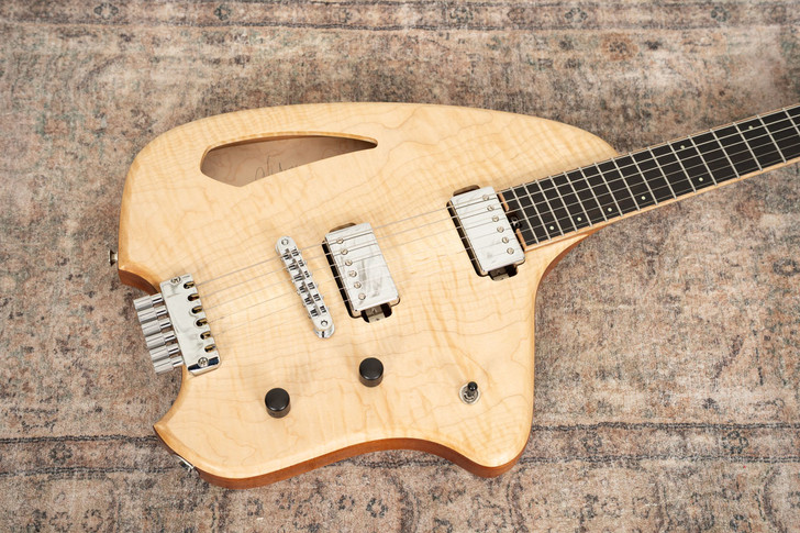 Forshage Orion Semi-Hollow - Flame Maple Top and Back, Lollar Pickups