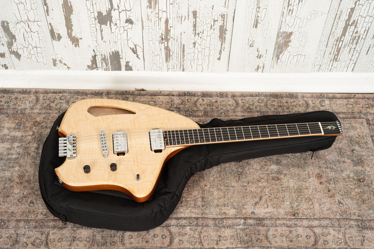 Forshage Orion Semi-Hollow - Flame Maple Top and Back, Lollar Pickups