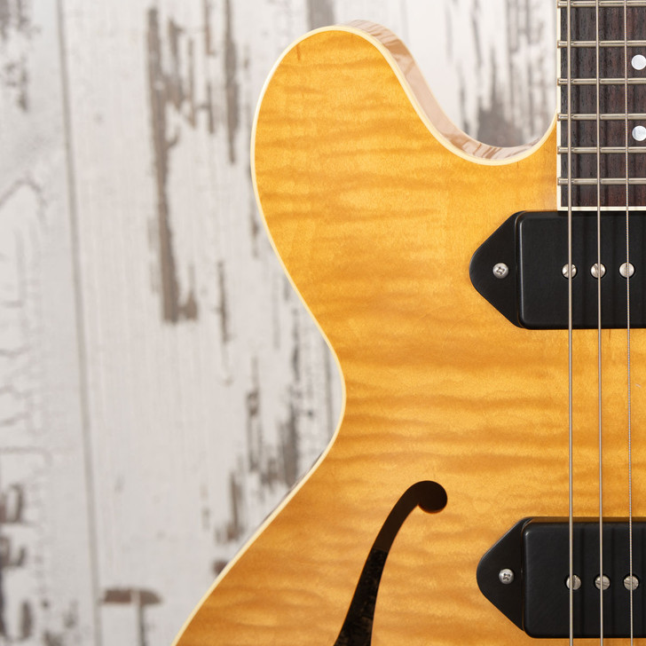Collings I-30 LC - Antique Blonde Aged Finish, ThroBak 55/56 P90 Pickups